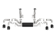 aFe MACH Force-Xp 2-1/2in 304SS Cat-Back 2020 Chevy Corvette (C8) 6.2L - Black Tip aFe Catback
