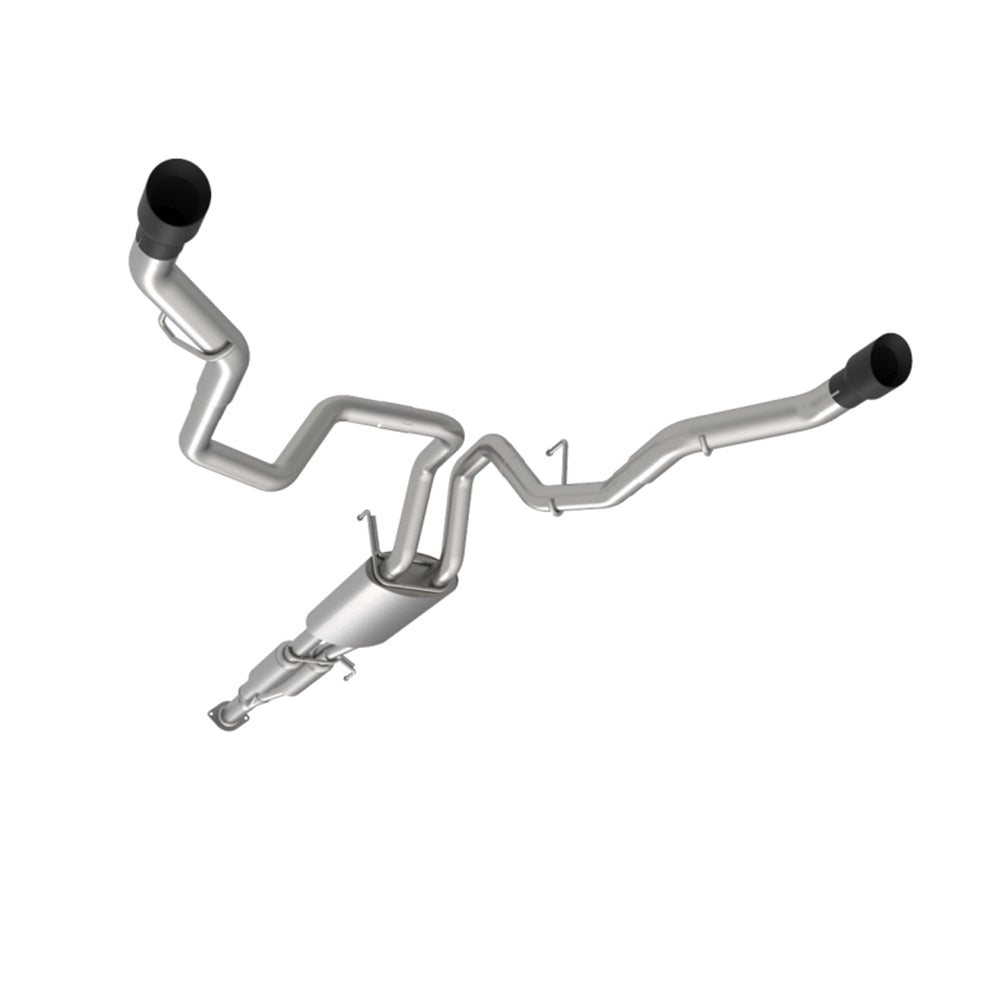 Kooks 15-20 Ford F150 2.7/3.5/5.0L 3in Dual Cat-Back Rear Exit Exhaust w/BlackTips 13604220