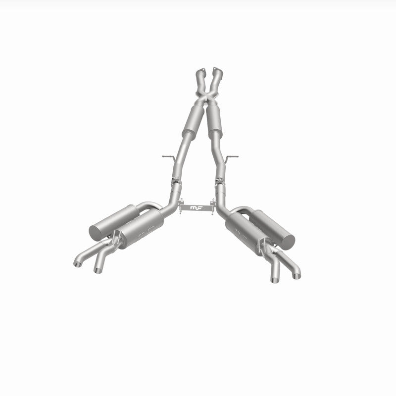 MagnaFlow 2018 Kia Stinger V6 3.3L (Reuse Fascia Tips) Stainless Cat Back Perf Exhaust