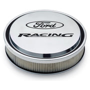Ford Racing Polished Slant Edge Air Cleaner Ford Racing Air Filters - Universal Fit