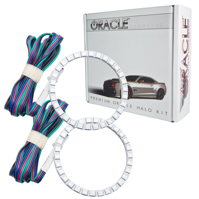 Oracle Ford Mustang 13-14 Shelby/Roush/GT500 LED Fog Halo Kit - ColorSHIFT ORACLE Lighting Fog Lights