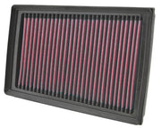 K&N 07-11 Nissan 1.125in H x 9.063in L x 6.438in W Replacement Air Filter K&N Engineering Air Filters - Drop In
