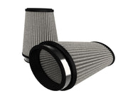 aFe Magnum (3x4-3/4)in Flange ID x (4x5-3/4)in Base x (2-1/2x4-1/4) FLOW Pro DRY S Air Filter (Pair) aFe Air Filters - Universal Fit