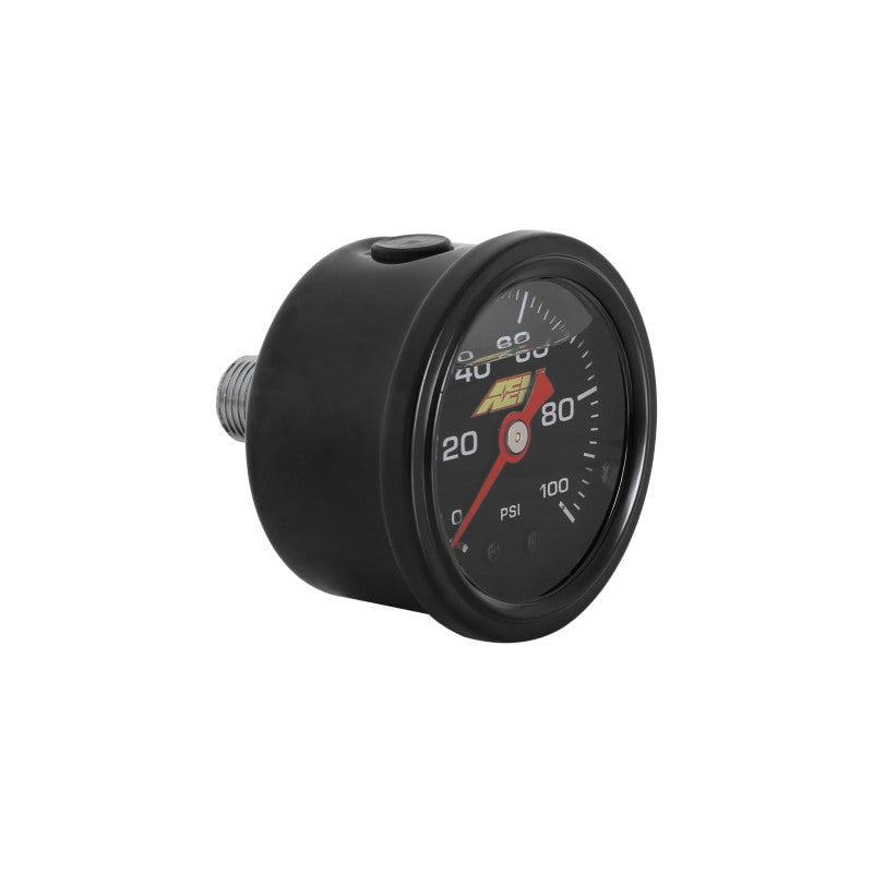 AEM 0-100 PSI Liquid Filled Mechanical Pressure Gauge - 1/8 NPT AEM Gauges
