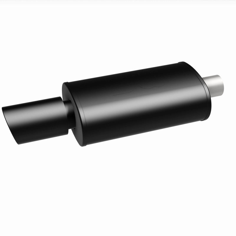 MagnaFlow Muffler with Tip Mag Blk 14x5x8 2.25/4