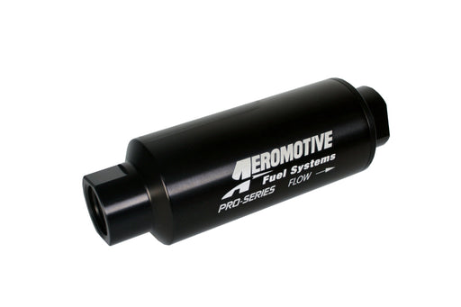 Aeromotive Pro-Series In-Line Fuel Filter - AN-12 - 10 Micron Fabric Element Aeromotive Fuel Filters