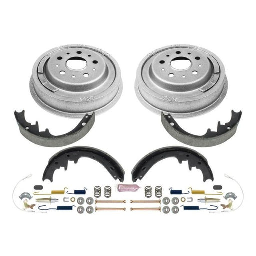 Power Stop 62-68 Ford Fairlane Rear Autospecialty Drum Kit PowerStop Brake Drums