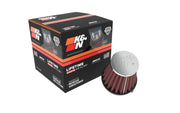 K&N Universal Chrome Filter 1 15/16 inch FLG / 3 inch Base / 2 inch Top / 3 inch Height K&N Engineering Air Filters - Universal Fit