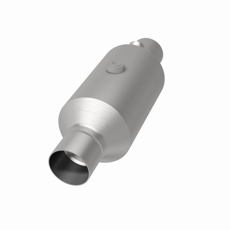 MagnaFlow 2.25 w/dual O2 5in. Spun Universal Converter Magnaflow Catalytic Converter Universal