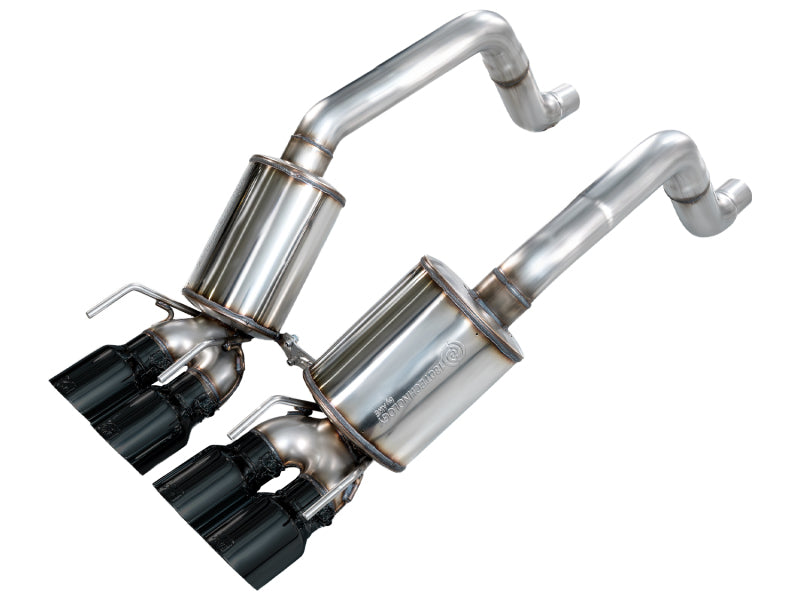 AWE Tuning 05-07 C6 Chevrolet Corvette 6.0L Touring Edition Axle-Back Exhaust w/ Diamond Black Tips AWE Tuning Axle Back