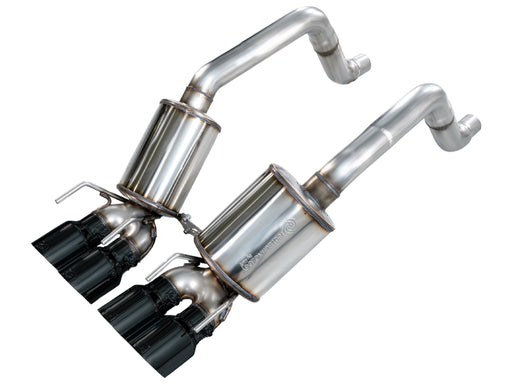 AWE Tuning 05-07 C6 Chevrolet Corvette 6.0L Touring Edition Axle-Back Exhaust w/ Diamond Black Tips AWE Tuning Axle Back