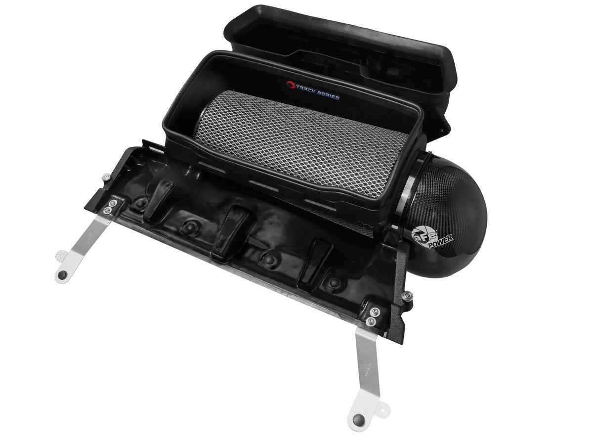 Track Series Carbon Fiber Cold Air Intake System w/ Black Pro 5R Filter 2