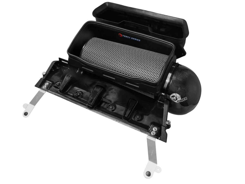 Track Series Carbon Fiber Cold Air Intake System w/ Black Pro 5R Filter 2