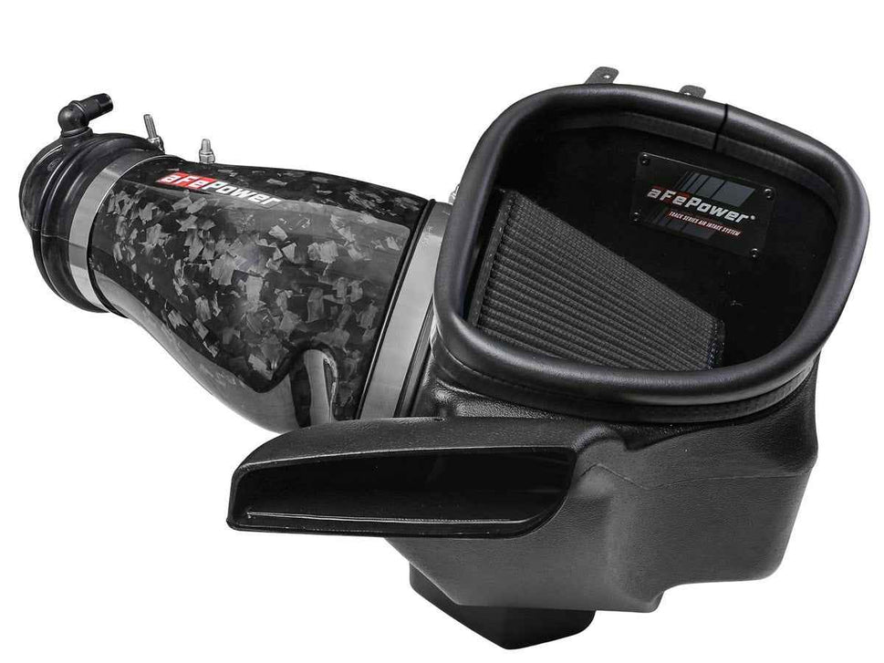 Track Series Carbon Fiber Cold Air Intake System w/ Black Pro 5R Filter 1