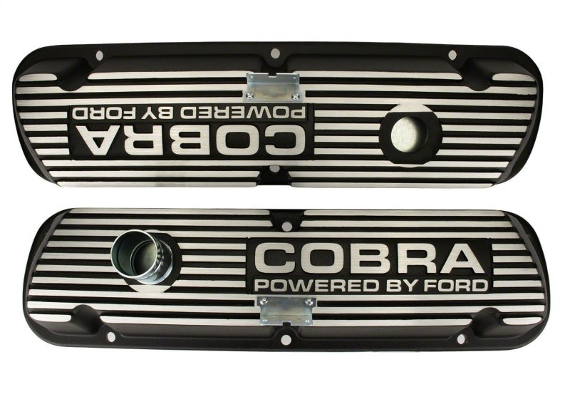 Ford Racing Black Satin Valve Cover Cobra Ford Racing Valve Covers