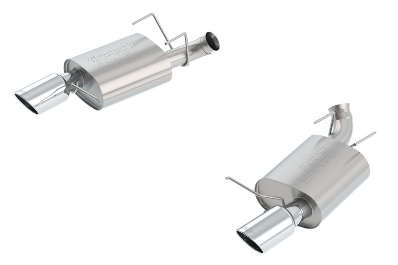 Borla 13-14 Mustang GT/Boss 302 5.0L V8 RWD Single Split Rr Exit S-Type Exhaust (rear section only) Borla Axle Back