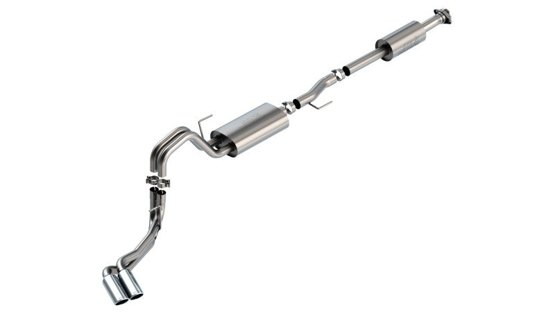 Borla F-150 2021 2.7L/3.5L 4dr CC SB EC STB Lari/King R/Plnum/LTD 3/2.25 DSE CB Touring CHR Tips Borla Catback