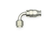 DeatschWerks 6AN Female Swivel 90-Degree Hose End PTFE (Incl. 1 Olive Insert) DeatschWerks Fittings