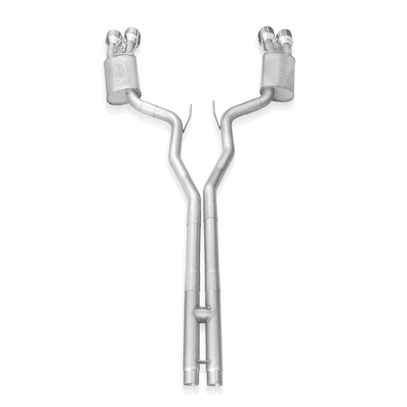 Stainless Works 2020 Ford GT500 Legend Catback H-Pipe Exhaust Factory Connect - Polished Tips Stainless Works Catback