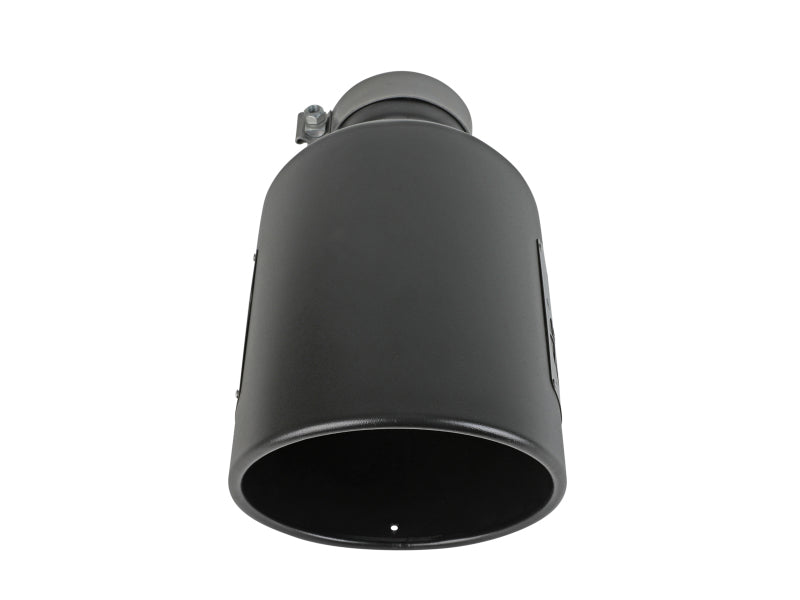aFe Power MACH Force-Xp 409 Stainless Steel Clamp-on Exhaust Tip Black aFe Tips