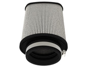 aFe Magnum FLOW Pro DRY S Universal Air Filter 3.5in Flange 5.75x5in Base 6x2.75in Top 6.5in Height aFe Air Filters - Universal Fit