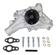 Edelbrock Long Water Pump For Small-Block Chevy, Reverse Rotation, Satin Finish Edelbrock Water Pumps