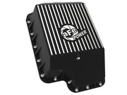 aFe Transmission Pan (Black); Ford Diesel Trucks 03-10 V8-6.0/6.4L (td) aFe Diff Covers