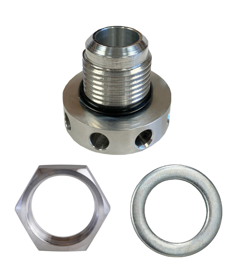 Granatelli Insert Valve Cover Breather Threaded Female Receptacle Granatelli Motor Sports Engine Breather Filters