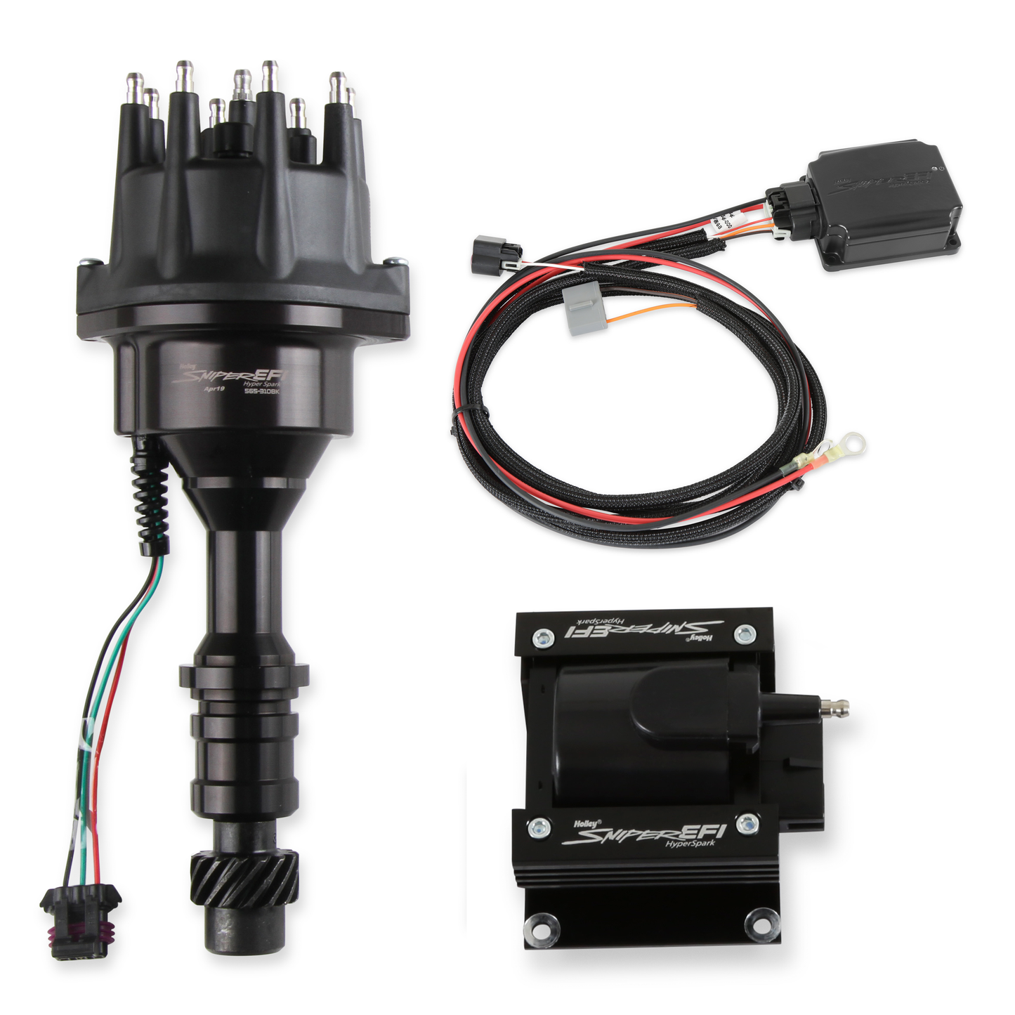 Sniper EFI HyperSpark 2 Ignition System - Oldsmobile V8 - Black