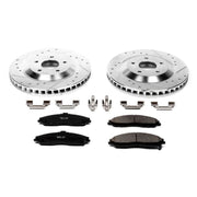 Power Stop 2004 Cadillac XLR Front Z23 Evolution Sport Brake Kit PowerStop Brake Kits - Performance D&S