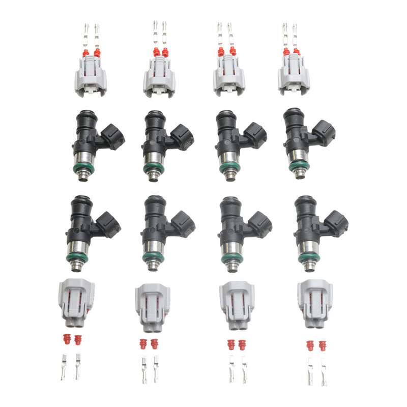 DeatschWerks Set of 8 2400cc/min for Fitech Go EFI 8/Holley Super Sniper 1250 DeatschWerks Fuel Injector Sets - 8Cyl