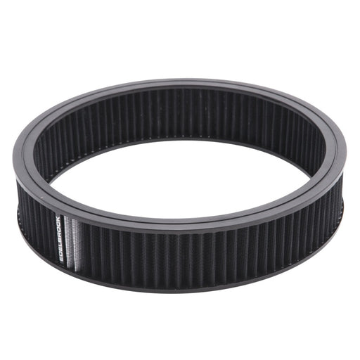 Edelbrock Air Cleaner Element Pro-Flo 3In Tall 14In Diameter Black Edelbrock Air Filters - Universal Fit