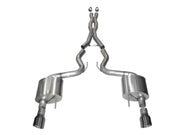 Corsa 15-17 Ford Mustang GT Coupe 5.0L 3in Xtreme Cat-Back Exhaust Dual Rear Exit w/ Gun Metal Tips CORSA Performance Catback