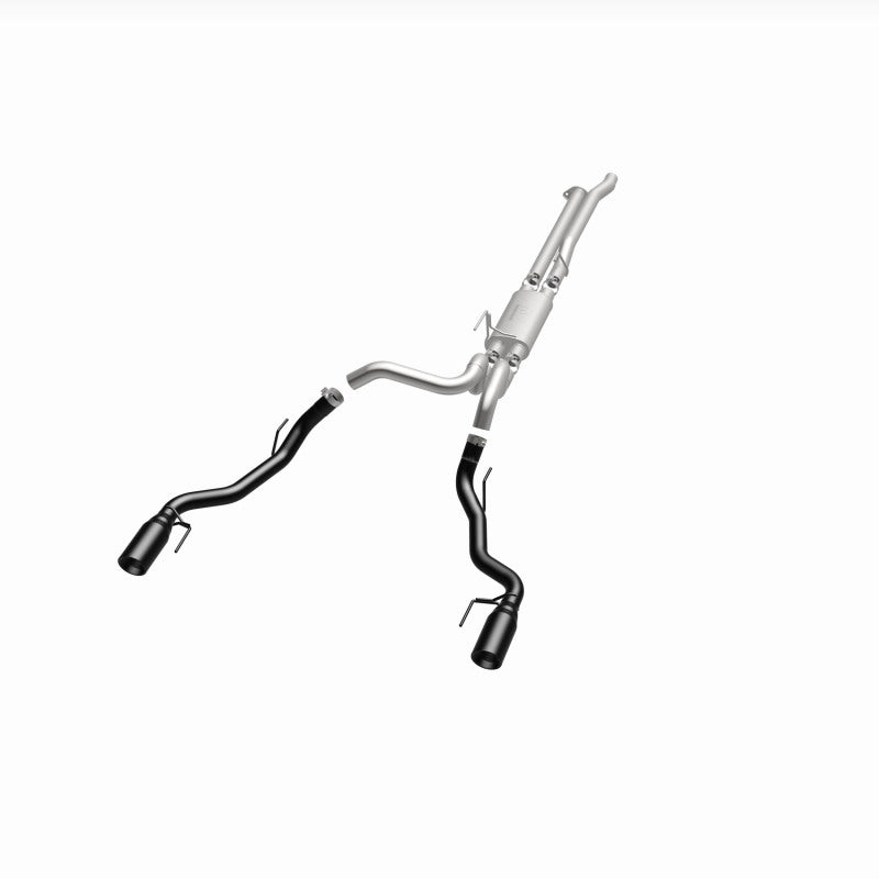 MagnaFlow SYS Cat-Back 2017 Ford F-150 Raptor 3.5L Dual Black Coated 3in Tips