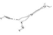 Borla 14-15 Chevy Camaro SS 6.2L V8 Single Split Rear Exit S-Type Catback Exhaust Borla Catback