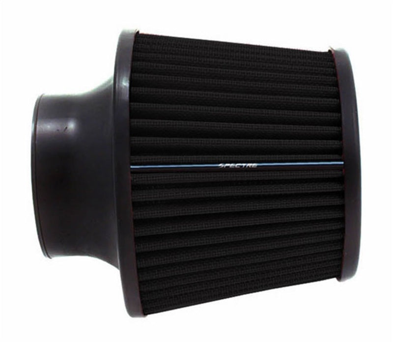 Spectre Conical Air Filter 3in. Flange ID / 6in. Base OD / 6.5in. Height - Black Spectre Air Filters - Universal Fit