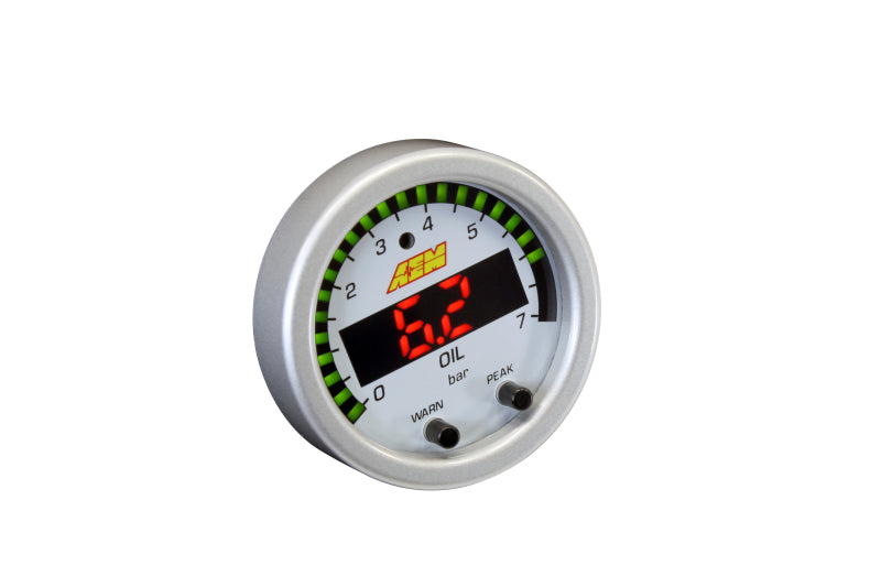 AEM X-Series Pressure 0-100psi Gauge Kit AEM Gauges