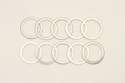DeatschWerks -10 AN Aluminum Crush Washer (Pack of 10) DeatschWerks Hardware - Singles