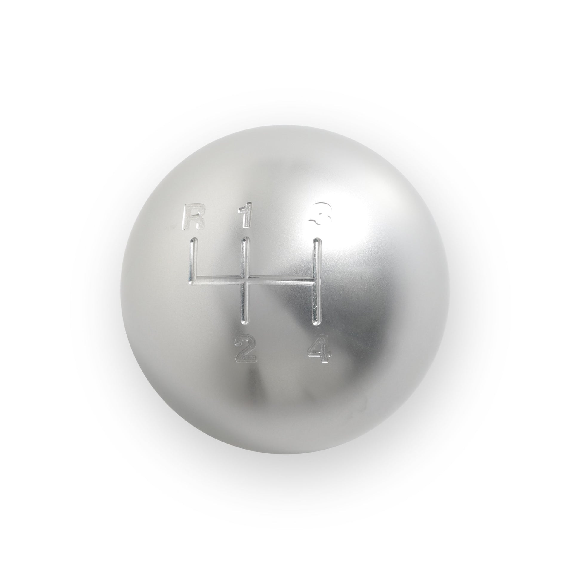 Hurst Billet Shift Knob - 4-Speed Pattern - Silver