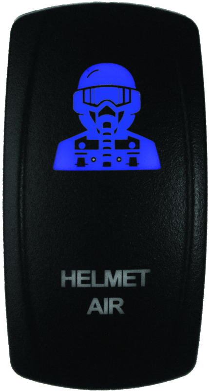 DragonFire Racing Lighted Switch Hel Air On/Off Blue DragonFire Racing Relays
