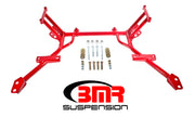 BMR 05-10 S197 Mustang K-Member w/ No Motor Mounts and STD. Rack Mounts - Red BMR Suspension Crossmembers