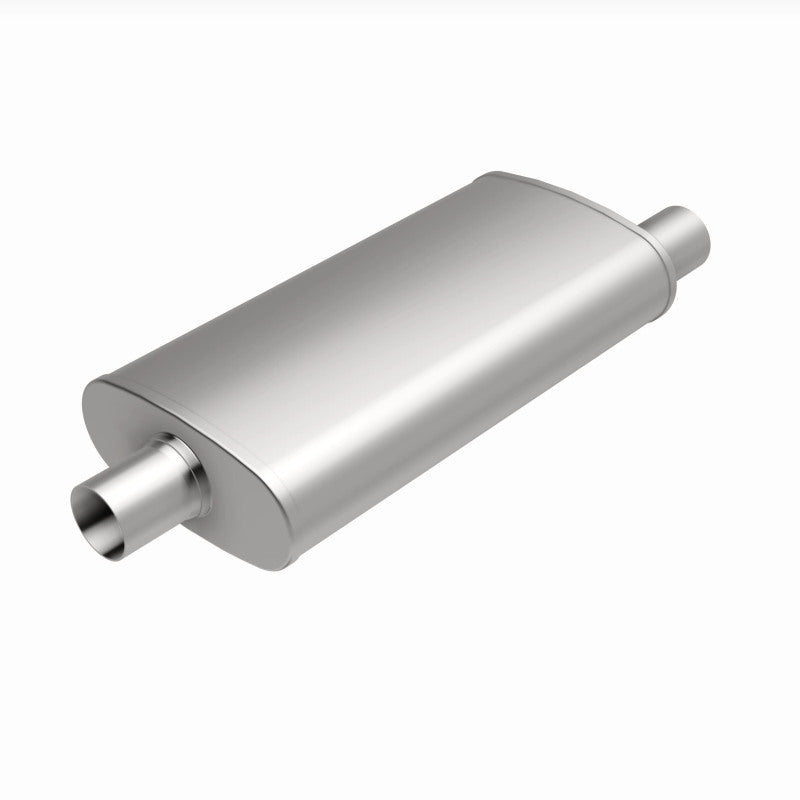 MagnaFlow Muffler Trb SS 4X9 18 2.5/2.5