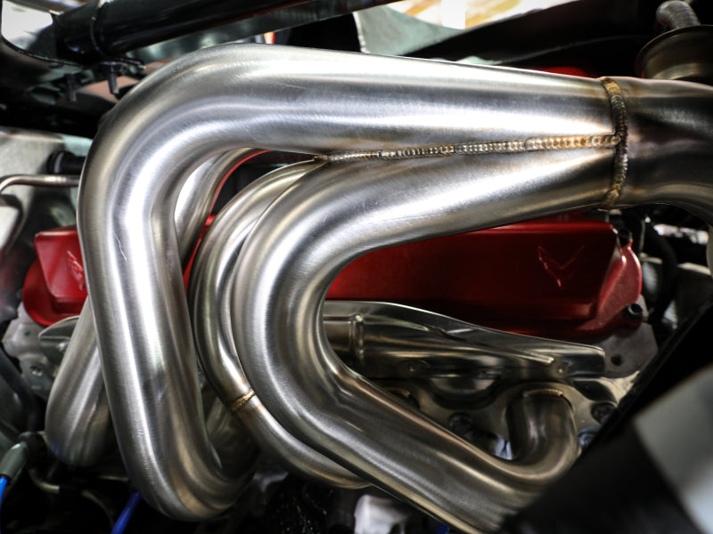 aFe Twisted 304SS Header 2020 Chevy Corvette (C8) 6.2L V8 aFe Headers & Manifolds