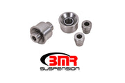 BMR 79-04 Ford Mustang 8.8in Differential Bearing Kit Spherical Bearings Stainless Steel Housing BMR Suspension Differential Bushings