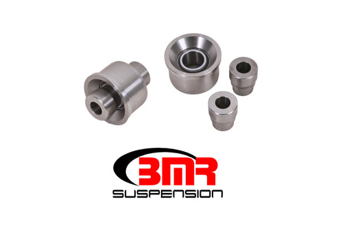 BMR 79-04 Ford Mustang 8.8in Differential Bearing Kit Spherical Bearings Stainless Steel Housing BMR Suspension Differential Bushings