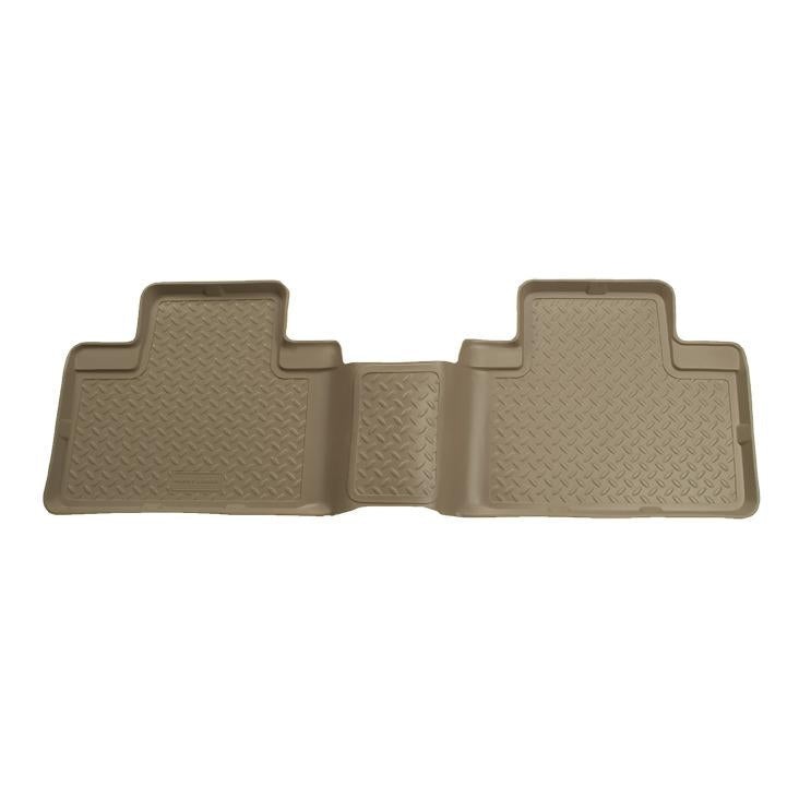 Husky Liners 00-02 Ford F-150 Super Crew Cab Classic Style 2nd Row Tan Floor Liners Husky Liners Floor Mats - Rubber