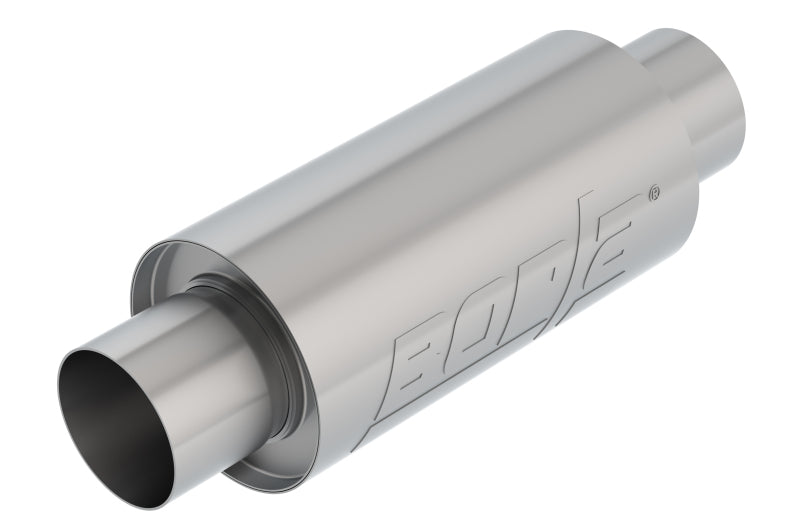 Borla Universal Resonator Option 3in Center/Center 5in Round x 10in Borla Resonators