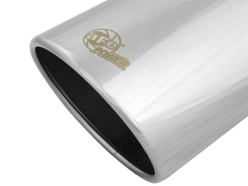 aFe Universal Bolt On Exhaust Tip Polished 5in Inlet x 6in Outlet x 12in Long aFe Catback