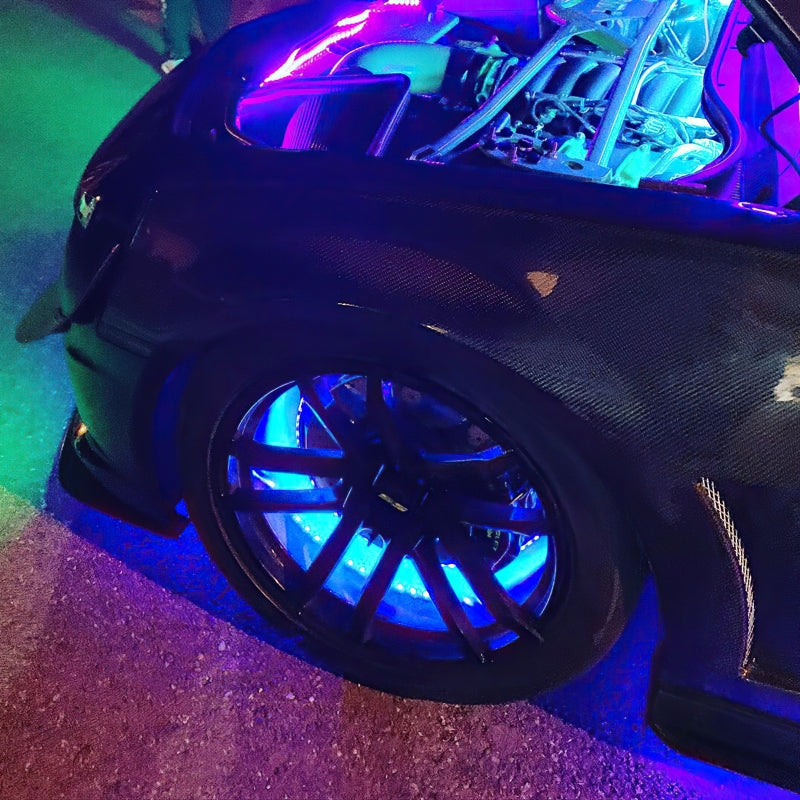 Oracle LED Illuminated Wheel Rings - ColorSHIFT No Remote - ColorSHIFT No Remote ORACLE Lighting Light Strip LED