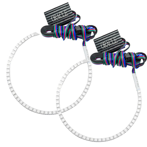 Oracle Ford Mustang GT/V6 10-12 Halo Kit - ColorSHIFT w/o Controller ORACLE Lighting Headlights